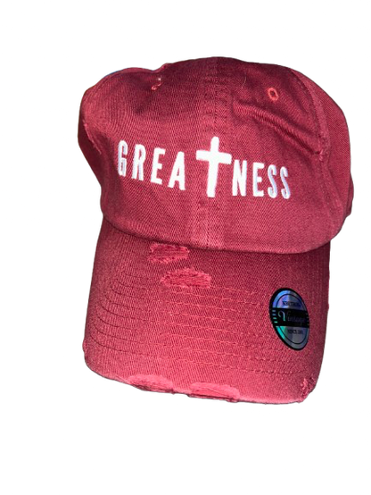 Greatness Distressed Hats