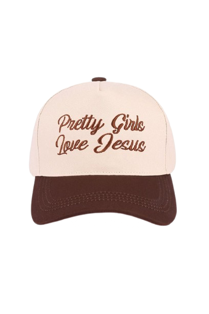 PRETTY GIRLS LOVE JESUS HAT
