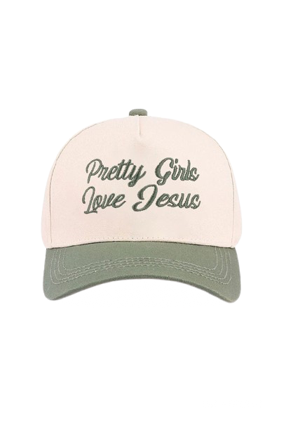 PRETTY GIRLS LOVE JESUS HAT