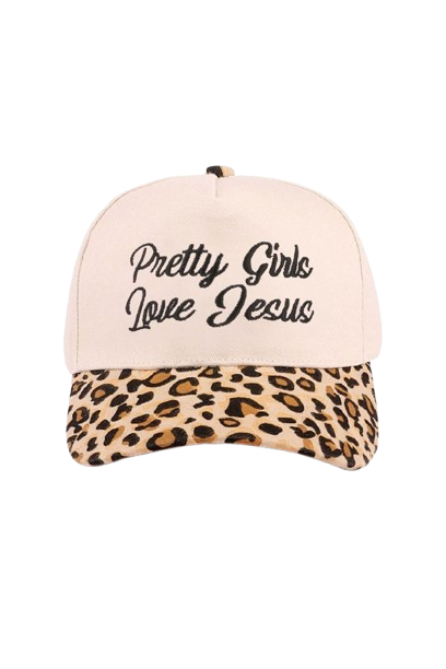 PRETTY GIRLS LOVE JESUS HAT