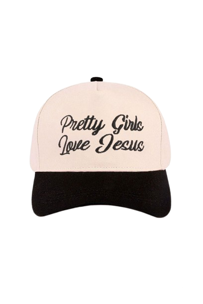 PRETTY GIRLS LOVE JESUS HAT
